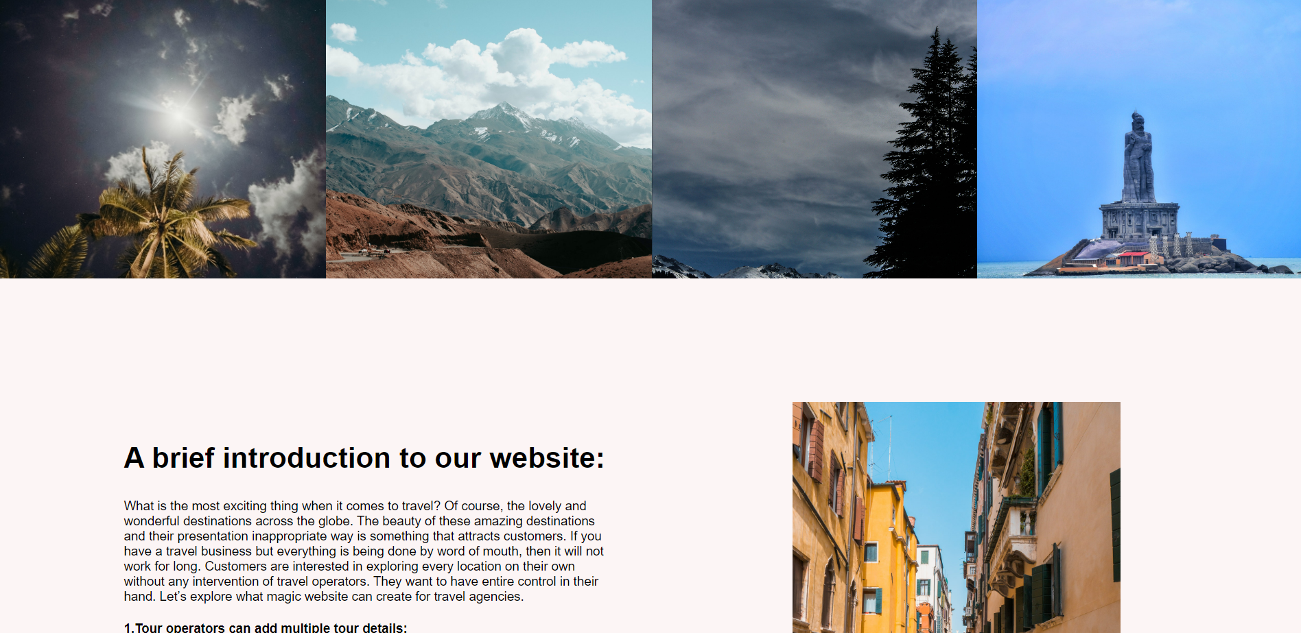 Travel Website-Abhijit Sinha